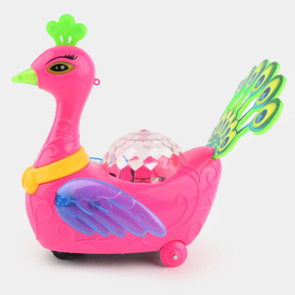 Electric Peacock Bump with Lights and Music - Image 4
