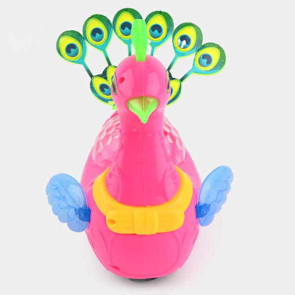 Electric Peacock Bump with Lights and Music - Image 3
