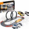 Electric slot car racing set