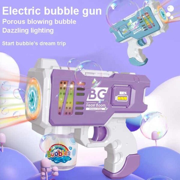 Electric Bubble Machine Gun