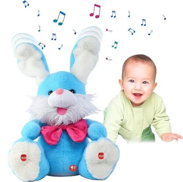 Interactive Singing  Talking Plush Bunny