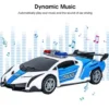 Police Car Transformers with light and sound - Image 4