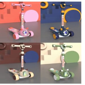 Astronaut Scooter  with Projector Light Music
