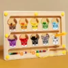 2 in 1 Montessori Toddler Sorting Colors Busy Board - Image 7