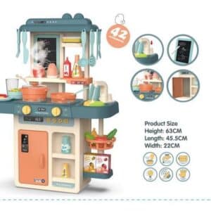 42 pcs Simulation Spraying Mist Kitchen Play Set