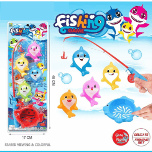 Baby Shark Colorful Magnetic Fishing Set
