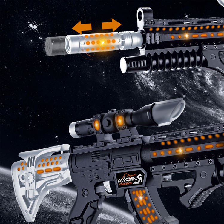 Battery Operated Gun With Light and Sound - Image 2