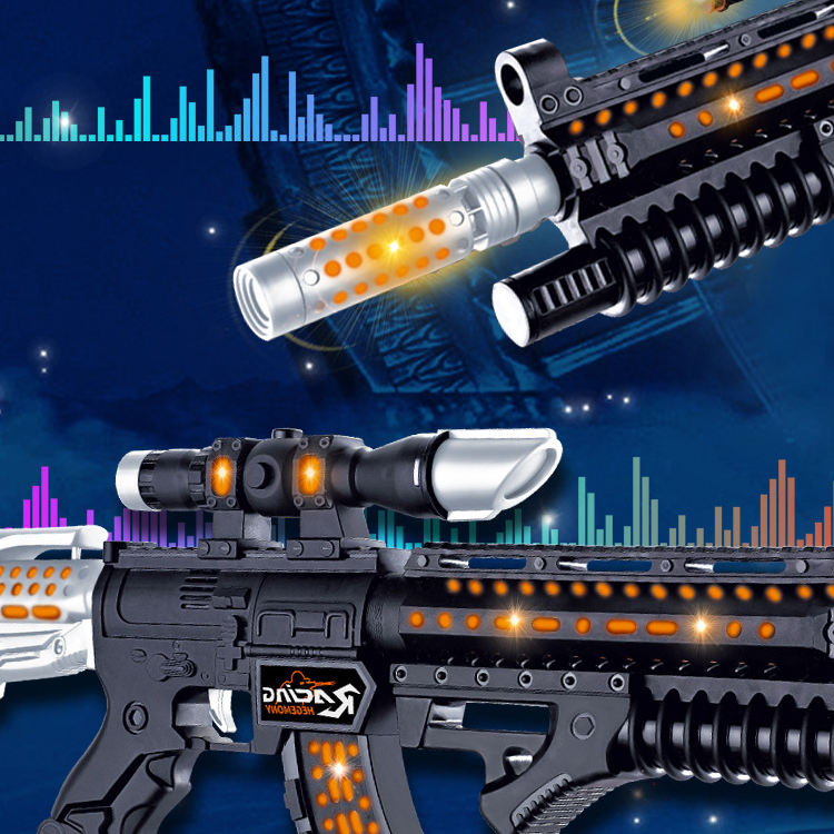 Battery Operated Gun With Light and Sound - Image 3