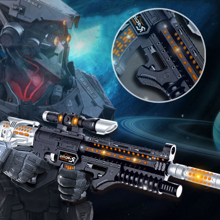 Battery Operated Gun With Light and Sound - Image 4