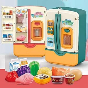 Mini Fridge with Spray, Lights, Sounds & Ice Dispenser