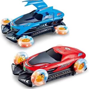 Flying Car 360° Stunt with LED Lights and Music