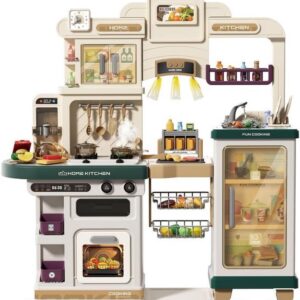 Western Kitchen Play Set for Kids | Large Pretend Kitchen Toy